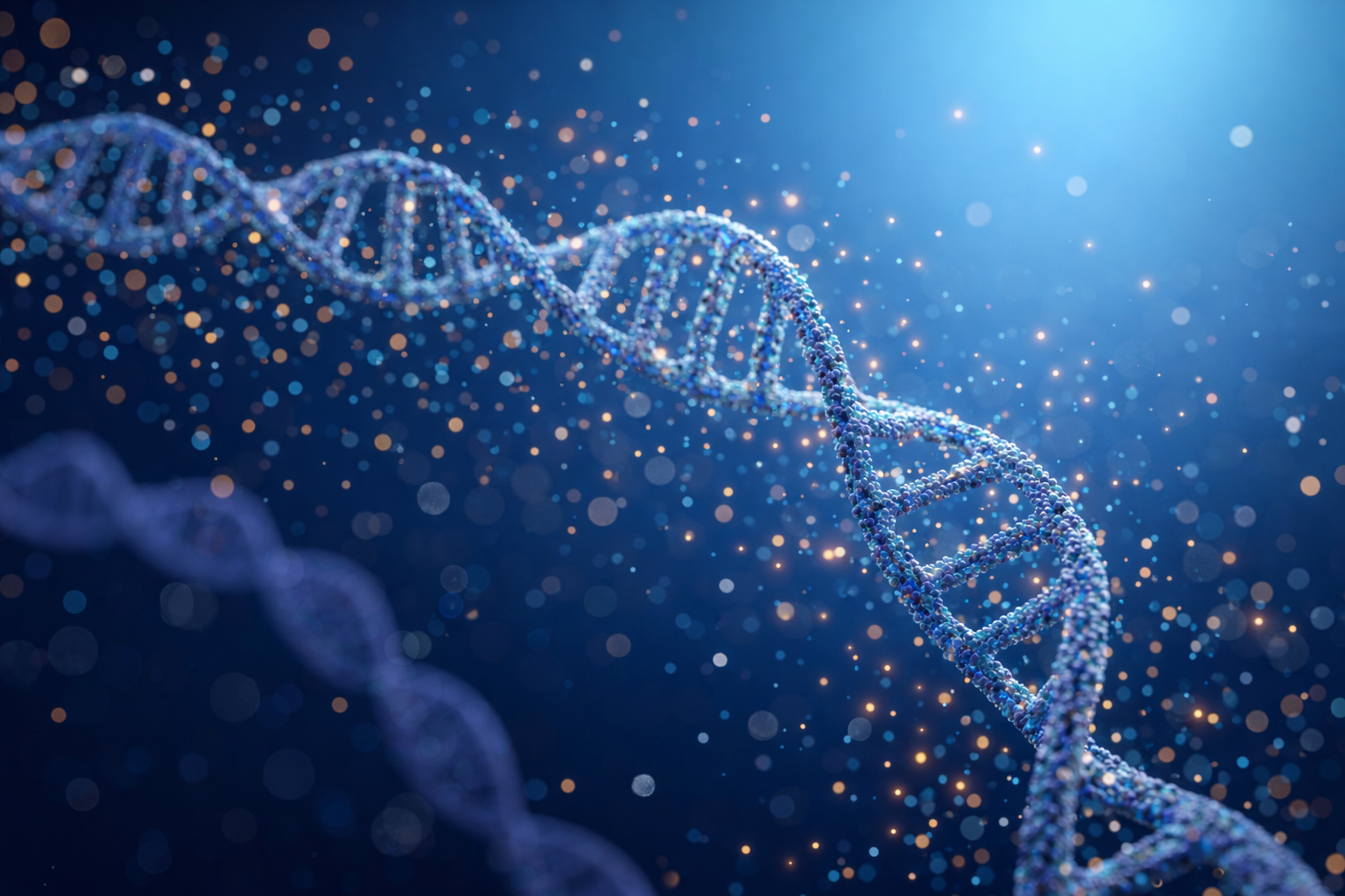 An abstract, futuristic image representing interconnected ideas and technological innovation.